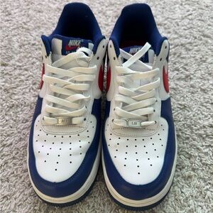 Nike Air Force 1 ‘07 ‘USA’ - White/Blue/Red Size 10 Men’s